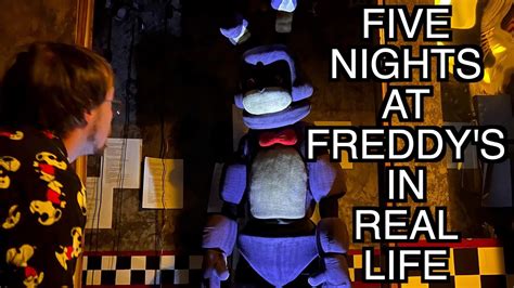 five nights at freddy's in real time|I created Five Nights at Freddy’s but In Real Time.